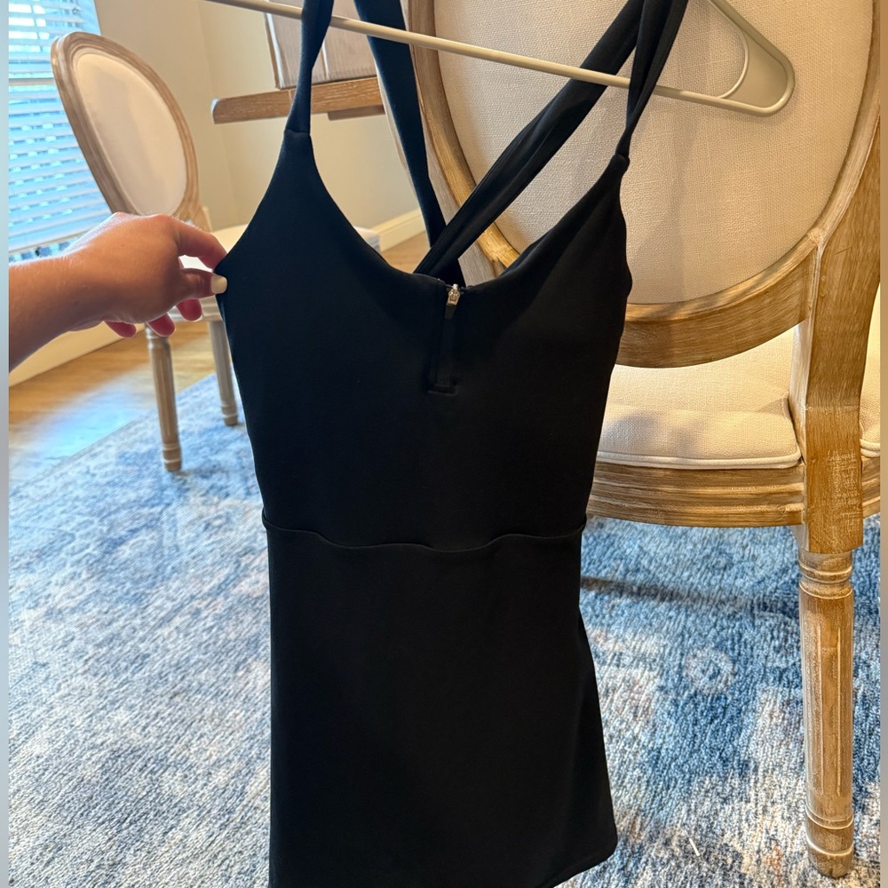 Black Sleeveless Dress